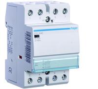 Hager - Esc440 - contattore, 40a, 4no, 230v