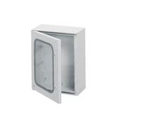 Hager fl266b quadro orion plus poliestere porta trasparente 650x400x200
