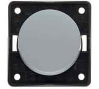 Hager integro - Pulsante 10 A 250 V per vite grigio