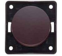 Hager integro - Pulsante 10 A 250 V per vite Marron