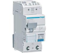 Hager Interruttore di protezione antincendio 1P+N,6kA,B16A ARC916D