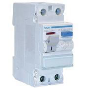 HAGER INTERRUTTORE DIFFERENZIALE MODULARE 2 POLI 30 MA 40A 2M CDC740H