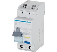 HAGER ADS966D - Interruttore magnetotermico differenziale 1P+N 6kA C-16 A 30 mA