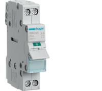 HAGER INTERRUTTORE NON AUTOMATICO 2 POLI 25A 1 MODULO SBN225
