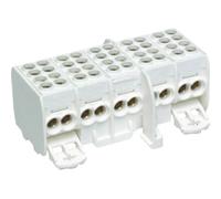 Hager KH25C HAGER KH2 5C 5P bianco blocco di connessione Morsetto 5 poli 80 A 1