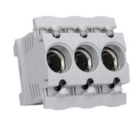 Hager LD046, parte inferiore del fusibile, D02 3 X 63 A