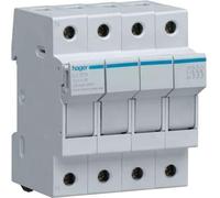 Hager Ls504 - Porta-Fusibile 10,3 X 38 32 A 3 Poli + Neutro