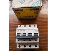 Hager Magnetotermico 3P+N 25A 10kA 400V art. NC425A. Nuovo