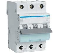 Hager MBS340 B-type 3P 3module(s) interruttore automatico