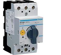 Hager mm508 N - guardamotor 6 KA 2,5 - 4 A | Proteção e comando de motores trifásicos numa solução compacta e fiável.