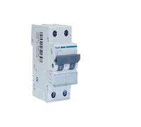 Interruttore magnetotermico Hager 1P+N 6A 4,5KA C 2 moduli MYN506