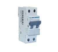 Interruttore magnetotermico Hager 1P+N 10A 4,5KA C 2 moduli MYN510