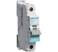 Hager NBN116. Numero di poli: 1p. Frequenza di input CA: 50/60 Hz, consegna di potenza nominale: 16 A. Larghezza: 17,5 mm, prof NEW