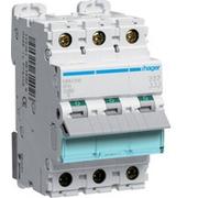 Hager NBN316 - 50 - 60 Hz - 16 A - 3P - 52.3 mm - 70 mm - 83 mm