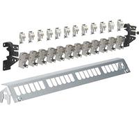 Hager Pannello Patch 24 Scomparti FZ24MM con Moduli RJ45 12 x 7611912539132