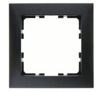 Hager Polo 4011334471370 - Cornice quadrata 1-Gang Antracite Opaco 5310118996