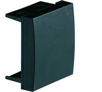 Hager pulsane - Coperchio di chiusura pulsane 2 moduli nero