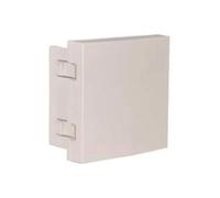 Hager pulsane - Coperchio di copertura 2 moduli bianco