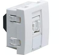Hager pulsane - Presa RJ45 categoria 6 UTP 2 Modulo bianco
