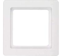 Hager q.1 - Cornice 1 elemento bianco pile