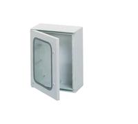 Hager quadro orion plus poliestere porta trasparente 350x300x160