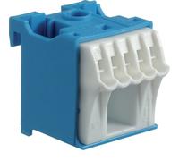 Hager Quick Connect - Multipresa Neutral 1 x 25 mm2 + 5 x 4 mm2 2 Stück N-Klemmblock
