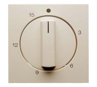 Hager S1 - Piastra centrale telecomando timer 15 minuti lucido bianco