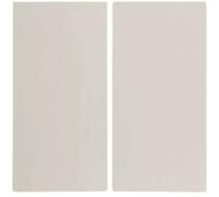 Hager S1 - Tasto senza obiettivo per meccanismo doppio lucido bianco