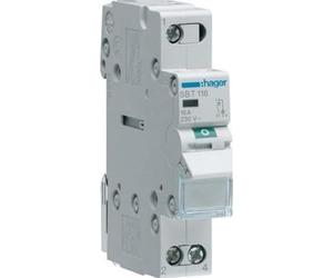 Hager sbt116 Grigio Interruttore elettrico - Accessorio Coltello elettrico, Grigio)