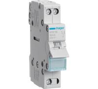 Hager SFB116 interruttore elettrico 1P Blu, Grigio
