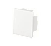 Hager Sistemas M59639010 Coperchio finale in PC/ABS, per Canali LF3003009010, Bianco Neve (RAL9010)