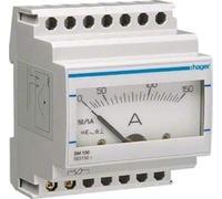 Hager SM150 - Amperometro Analogico 0 - 150 A Lettura Trasformatore SR150