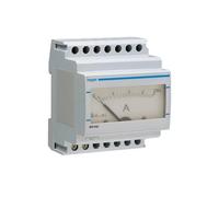 Hager sm250 amperometro analogico indiretto 0-250a 4 moduli din sm250