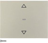 Hager - Tasto semplice AM RF Quicklink K5 acciaio