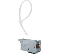 Hager VU603NWH Modulo di montaggio RJ45 E-Dat CAT 6a