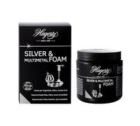 Hagerty Silver Foam, schiuma detergente per argento 185g, con spugna | Per argento, metalli argentati, cromati, stagno, acciaio,nox, articoli da tavola