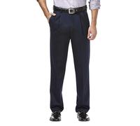 Haggar - Pantaloni casual da uomo Blu marino scuro 36W / 29L