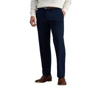 Haggar - Pantaloni casual da uomo Blu marino scuro W32 / L32
