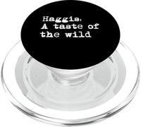 Haggis Un assaggio della natura selvaggia Divertente Haggis Minimalist PopSockets PopGrip per MagSafe