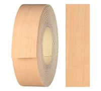 haggiy - Bordatura per bordi in melamina con colla a fusione, 21 mm x 5 m | Nastro termoadesivo per mensole e pannelli | Nastro per bordi - decorazione: acero