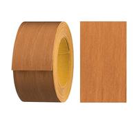 haggiy Bordi autoadesivi in melamina 40 mm x 5 m | Tenuta sicura senza stiratura grazie all'adesivo acrilico | Bordi, impiallacciatura per ripiani/pannelli in legno (ontano)
