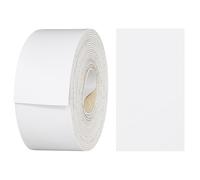 haggiy bordo in ABS con adesivo termofusibile 42 mm x 2,5 m - nastro per bordi premium extra resistente da applicare a caldo su pannelli e mensole per mobili - decoro: Bianco Alpino Opaco Premium