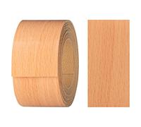 haggiy Bordo per mobili in plastica, nastro per bordi 40 mm x 5 m, decorazione: faggio