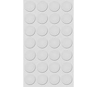 Haggiy Cappucci di Copertura Autoadesivi - Copertura a Vite - Cappucci Protettivi per Viti e Fori - Ø20 mm - 28 Pezzi - Intonsaco per Mobili (Grigio Cenere)