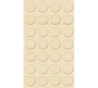 haggiy Cappucci di copertura autoadesivi per mobili - copertura per viti e fori - cappucci protettivi per mobil - Ø14 mm - 25 pezzi - intonaco per mobili (Faggio Ellmau/Samerberg)