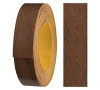 haggiy nastro per bordi autoadesivo in melammina 18 mm x 5 m I nastro per bordi I per mobili tenuta sicura senza allungamento I bordo impiallacciato per ripiani/pannelli in legno noce