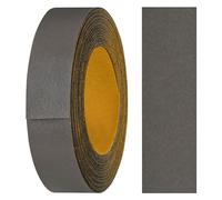 haggiy nastro per bordi autoadesivo in melammina 18 mm x 5 m I nastro per bordi I per mobili tenuta sicura senza allungamento I bordo impiallacciato per ripiani/pannelli in legno grigio grafite