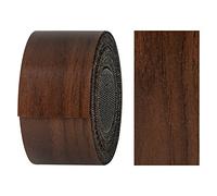 haggiy - Nastro per bordi in melamina con colla a fusione, 40 mm x 5 m | Nastro da stirare per mensole e pannelli | Bordo decorativo - Finitura: noce canada