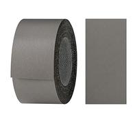 haggiy Pattumiera per bordi in melamina con colla a fusione, 40 mm x 5 m, per mensole e pannelli, nastro per bordi, decorazione: antracite