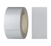 haggiy Pattumiera per bordi in melamina con colla a fusione, 40 mm x 5 m, per mensole e pannelli, nastro per bordi, decorazione: alluminio